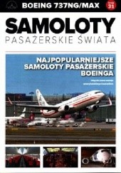 Okładka książki Boeing 737NG/MAX - Najpopularniejsze samoloty pasażerski Boeinga Paweł Bondaryk, Michał Petrykowski