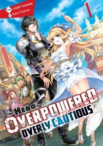 Okładki książek z cyklu The Hero is Overpowered but Overly Cautious (light novel)