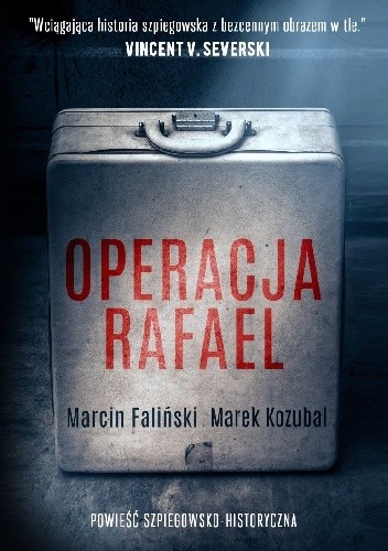 Okładki książek z cyklu Operacja Rafael