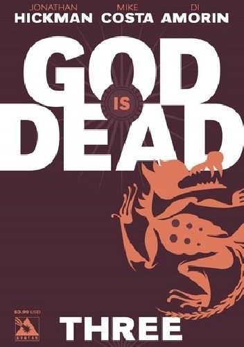 Okładki książek z cyklu God is Dead