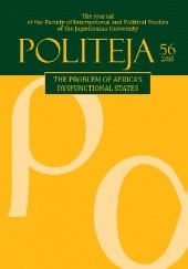 Politeja. Vol. 56. The Problems of Africa's Dysfunctional States (2018)
