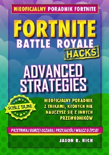 Okładki książek z cyklu Fortnite: Battle Royale Hacks