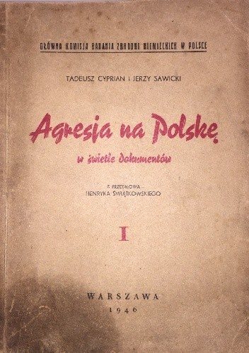 Okładki książek z serii Główna Komisja Badania Zbrodni Niemieckich w Polsce