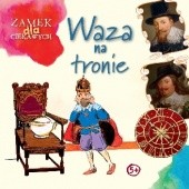 Okładka książki Waza na tronie Tomasz Drapała, Dominika Jackowiak, Magdalena Tworzowska