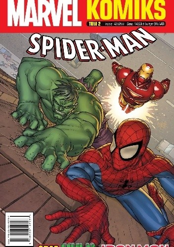 Okładki książek z cyklu Marvel Komiks