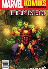 Okładka książki Marvel Komiks 3/2019 Iron-man Jacopo Camagni, Ronan Cliquet, Manuel Garcia, Alvin Lee, Jeff Parker, Paul Tobin