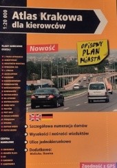 Okładka książki Atlas Krakowa dla kierowców (skala 1:20 000) praca zbiorowa