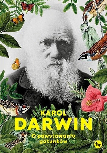 Okładka książki O powstawaniu gatunków Karol Darwin