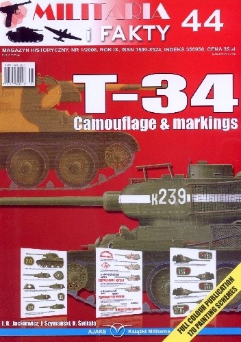 Militaria I Fakty 44. T-34 Camouflage&markings