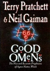 Okładka książki Good omens Neil Gaiman, Terry Pratchett