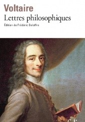 Okładka książki Lettres philosophiques Voltaire