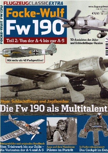 Okładki książek z serii Flugzeug Classic Extra