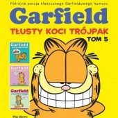 Okładka książki Garfield. Tłusty koci trójpak. Tom 5 Jim Davis