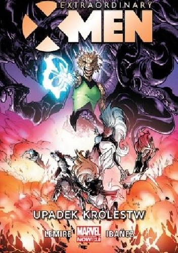 Okładki książek z cyklu Extraordinary X-Men