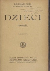 Okładka książki Dzieci Bolesław Prus