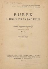 Okładka książki Burek i jego przyjaciele Maria Gerson-Dąbrowska