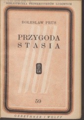 Okładka książki Przygoda Stasia Bolesław Prus