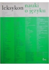 Okładka książki Leksykon nauki o języku Iwona Płóciennik, Daniela Podlawska