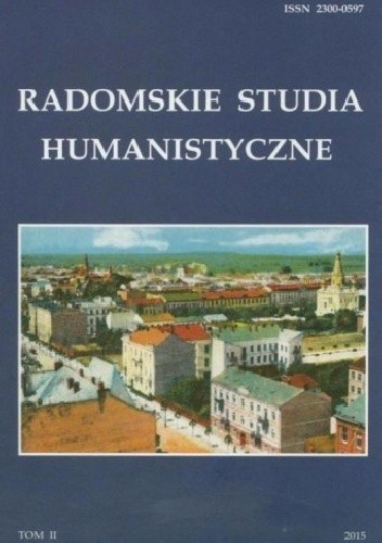 Okładki książek z cyklu Radomskie Studia Humanistzcyne