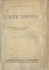 Okładka książki Szofer Triona William John Locke