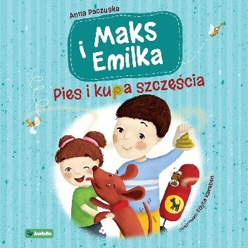 Okładki książek z cyklu Maks i Emilka