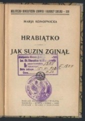 Okładka książki Hrabiątko. Jak Suzin zginął Maria Konopnicka
