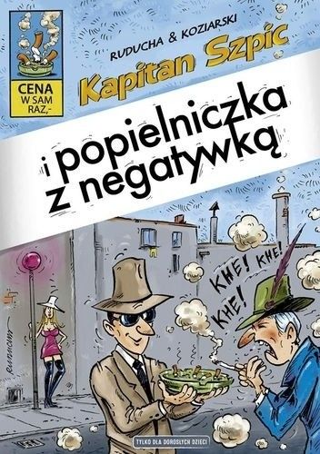 Okładki książek z cyklu Kapitan Szpic