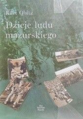 Okładka książki Dzieje ludu mazurskiego Kurt Obitz