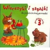 Okładka książki Wierszyki i zagadki dla przedszkolnej gromadki Bogusław Michalec