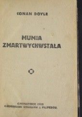 Okładka książki Mumia zmartwychwstała Arthur Conan Doyle