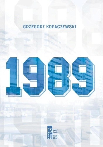 Okładka książki 1989 Grzegorz Kopaczewski