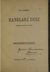 Okładka książki Handlarz dusz: powieść z końca XVIII wieku Władysław Łoziński