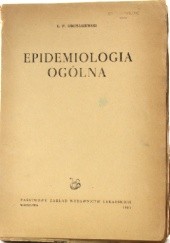 Okładka książki Epidemiologia ogólna L. W. Gromaszewski