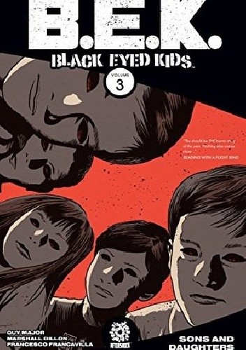 Okładki książek z cyklu Black Eyed Kids