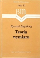 Okładka książki Teoria wymiaru Ryszard Engelking