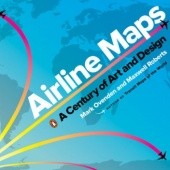 Okładka książki Airline Maps. A Century of Art and Design Mark Ovenden