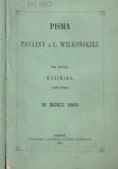 Okładka książki Kazimira tom II Paulina Wilkońska