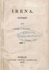 Okładka książki Irena Paulina Wilkońska