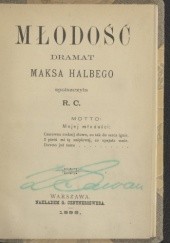 Okładka książki Młodość Max Halbe