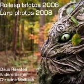 Okładka książki Rollespilsfotos 2008 / Larp Photos 2008 Anders Berner, Christina Molbech, Claus Raasted