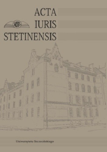 Okładki książek z serii Acta Iuris Stetinensis