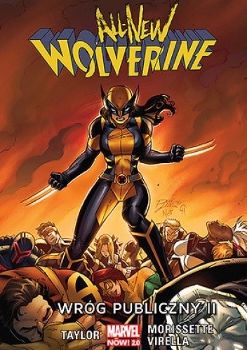 Okładki książek z cyklu All-New Wolverine- Marvel Now 2.0