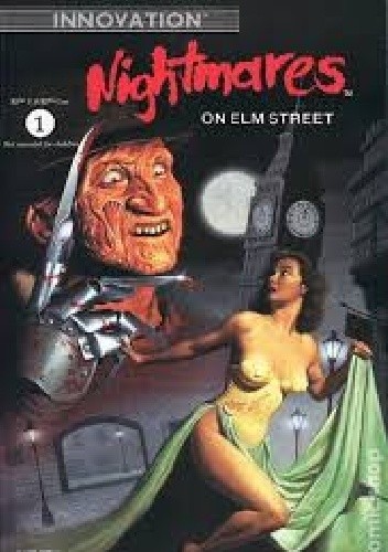 Okładki książek z cyklu Nightmares On Elm Street