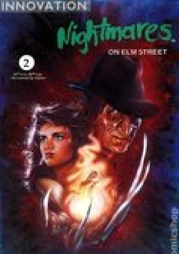 Okładki książek z cyklu Nightmares On Elm Street