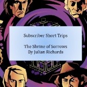Okładka książki Doctor Who: The Shrine of Sorrows Julian Richards