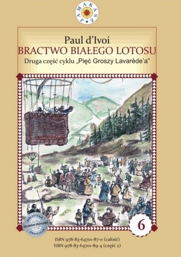 Okładki książek z cyklu Pięć Groszy Lavarede'a