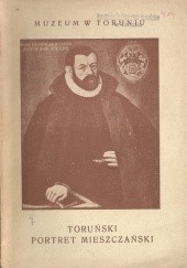 Okładka książki Toruński portret mieszczański 1500-1850 Maria Gąsiorowska