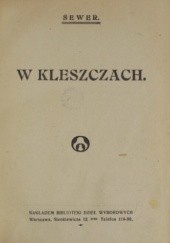Okładka książki W kleszczach Ignacy Maciejowski