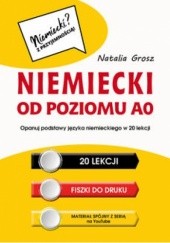 Okładka książki Niemiecki od poziomu A0 Natalia Grosz