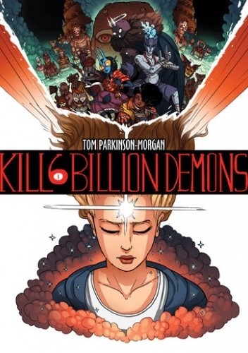 Okładki książek z cyklu Kill Six Billion Demons